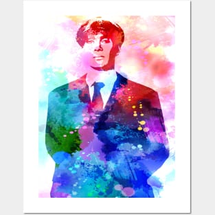 Tommy Shelby Watercolor Posters and Art